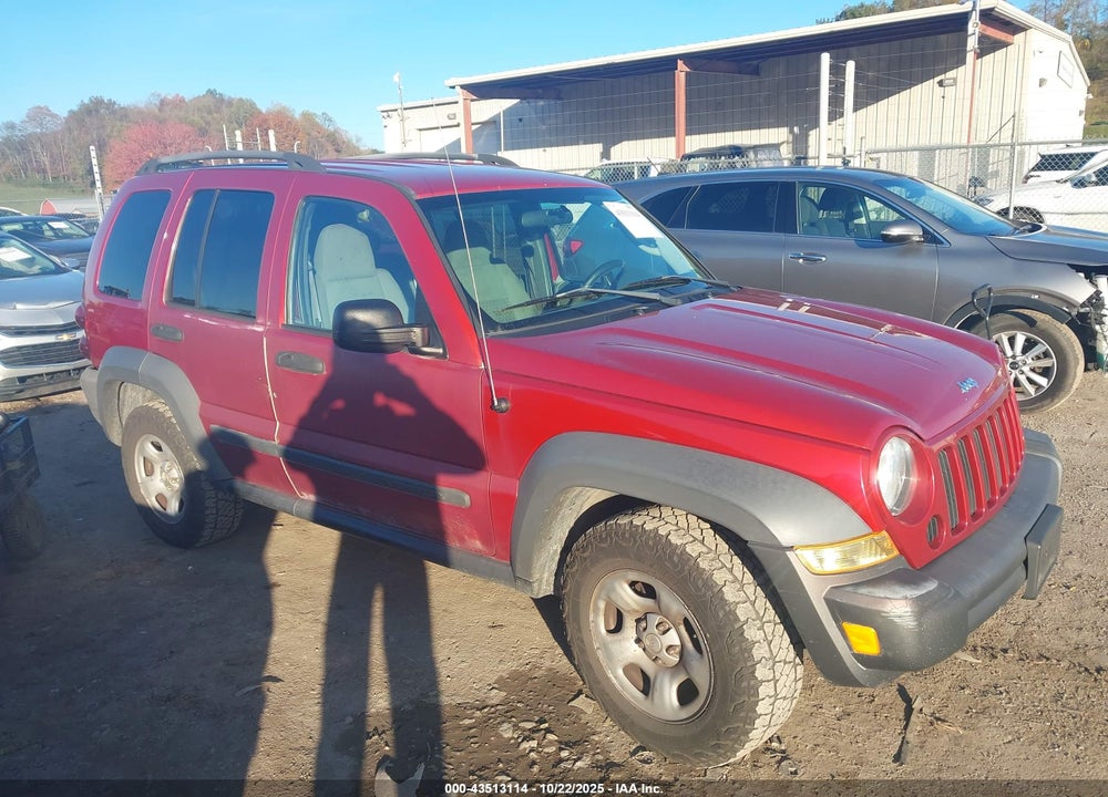 2007 JEEP LIBERTY SPORT VIN: 1J4GL48K07W647924