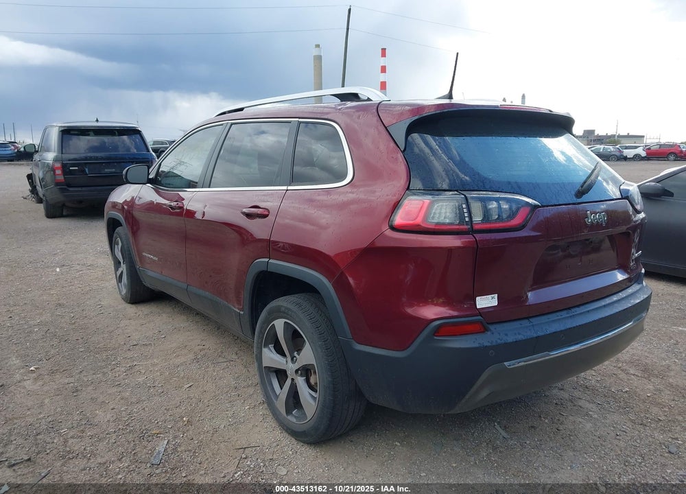 2019 JEEP CHEROKEE VIN: 1C4PJLDB1KD488380