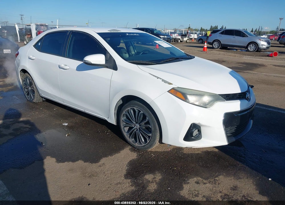 2015 TOYOTA COROLLA S PLUS VIN: 5YFBURHE7FP351939