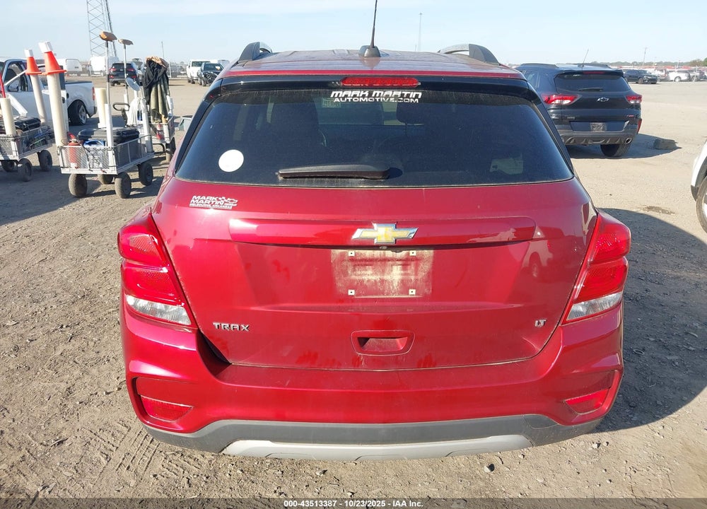 2018 CHEVROLET TRAX LT VIN: 3GNCJLSB5JL232194