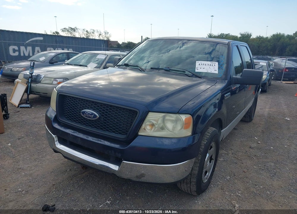 2005 FORD F-150 VIN: 1FTPW12515FB74112