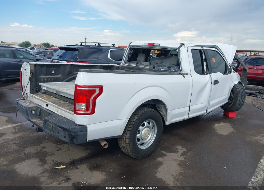 2016 FORD F-150 XL VIN: 1FTEX1C83GKD60757