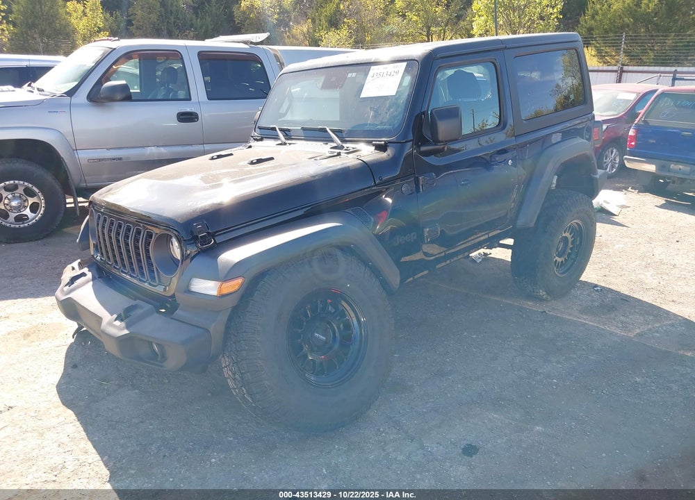 2024 JEEP WRANGLER 2-DOOR SPORT S 4X4 VIN: 1C4PJXAG4RW165625