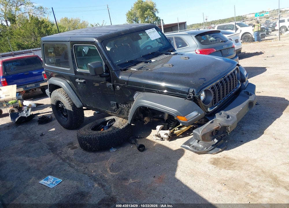 2024 JEEP WRANGLER 2-DOOR SPORT S 4X4 VIN: 1C4PJXAG4RW165625