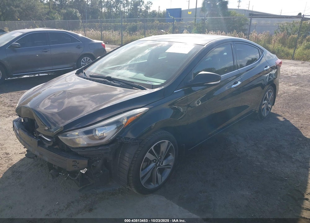 2015 HYUNDAI ELANTRA VIN: 5NPDH4AEXFH624301