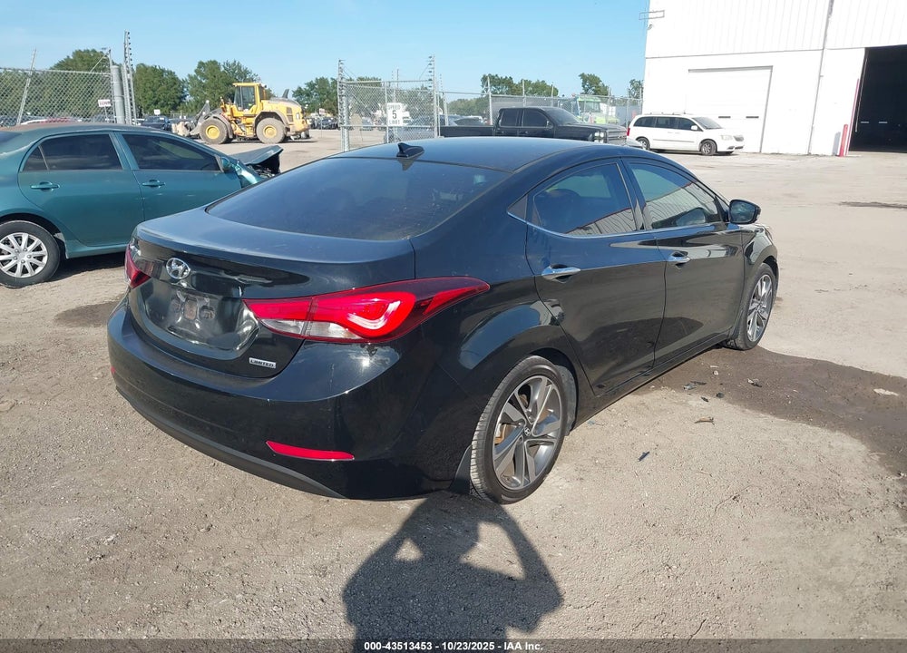 2015 HYUNDAI ELANTRA VIN: 5NPDH4AEXFH624301