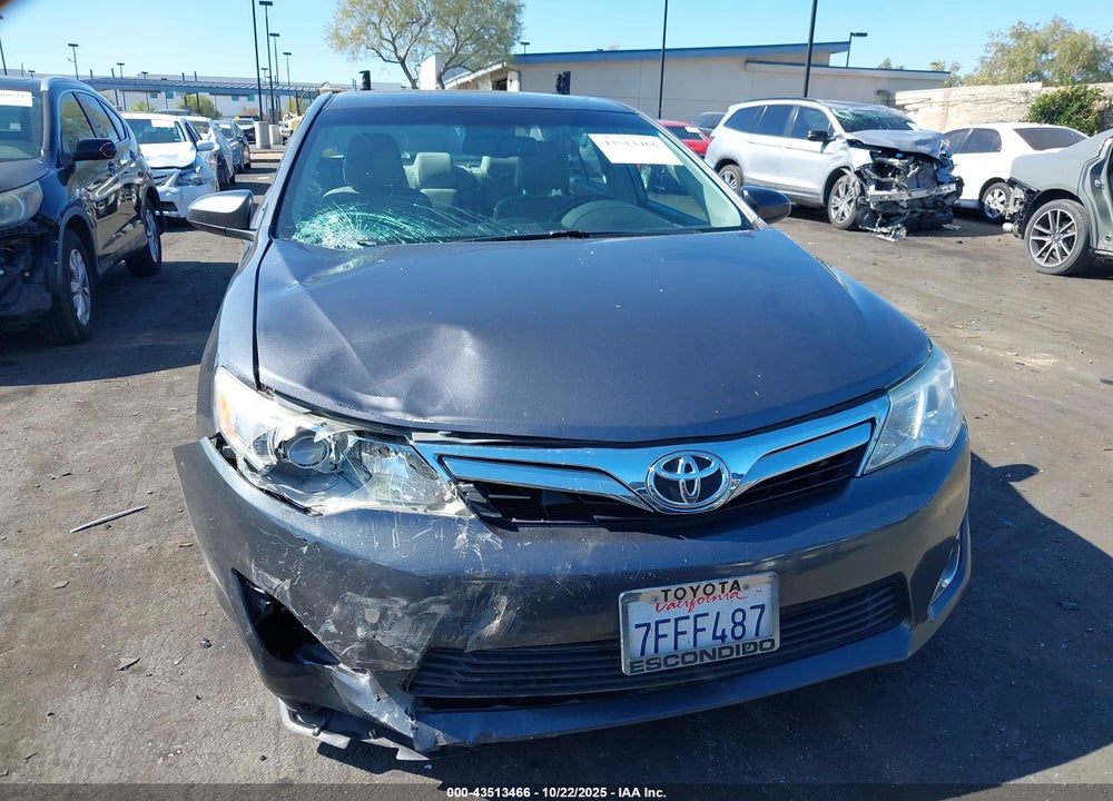 2014 TOYOTA CAMRY XLE V6 VIN: 4T1BK1FK5EU543499