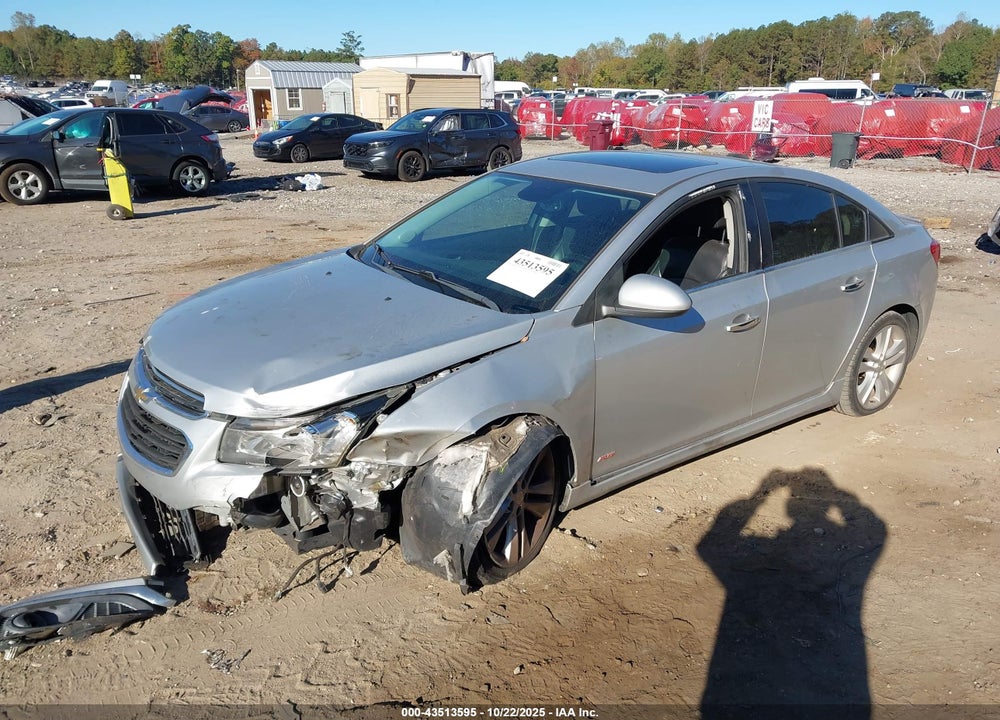 2015 CHEVROLET CRUZE LTZ VIN: 1G1PG5SBXF7230238