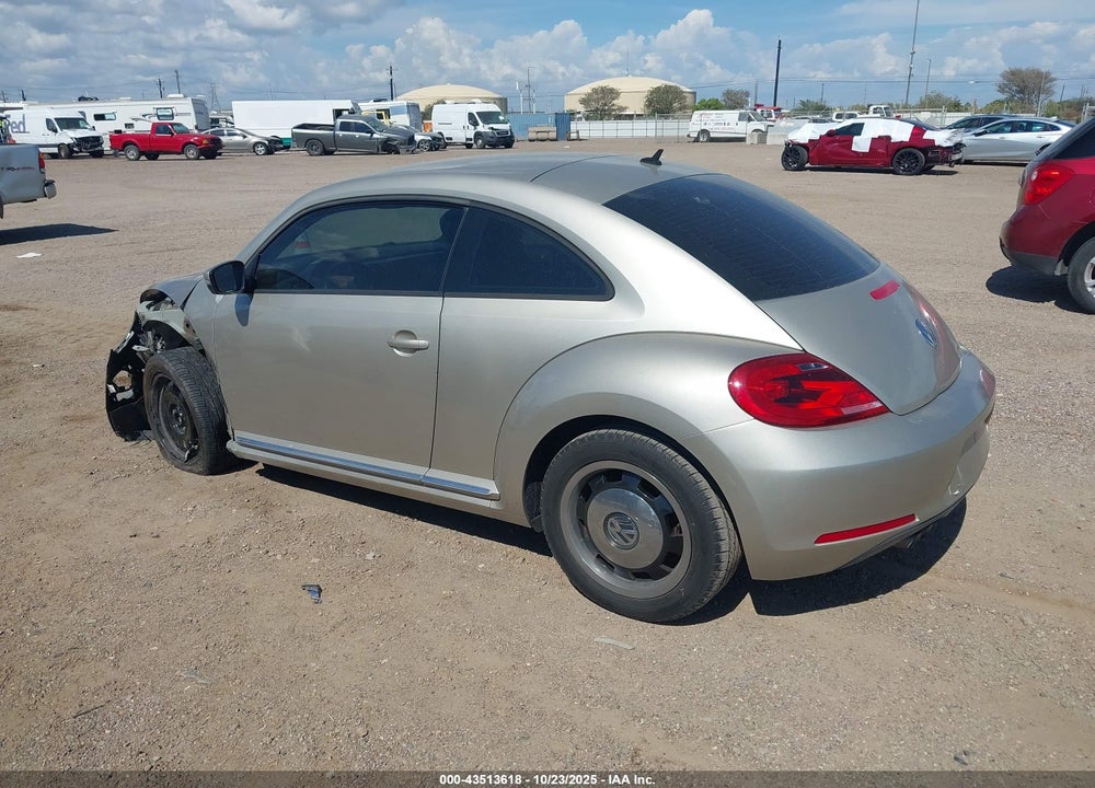 2012 VOLKSWAGEN BEETLE VIN: 3VWJX7AT9CM663969