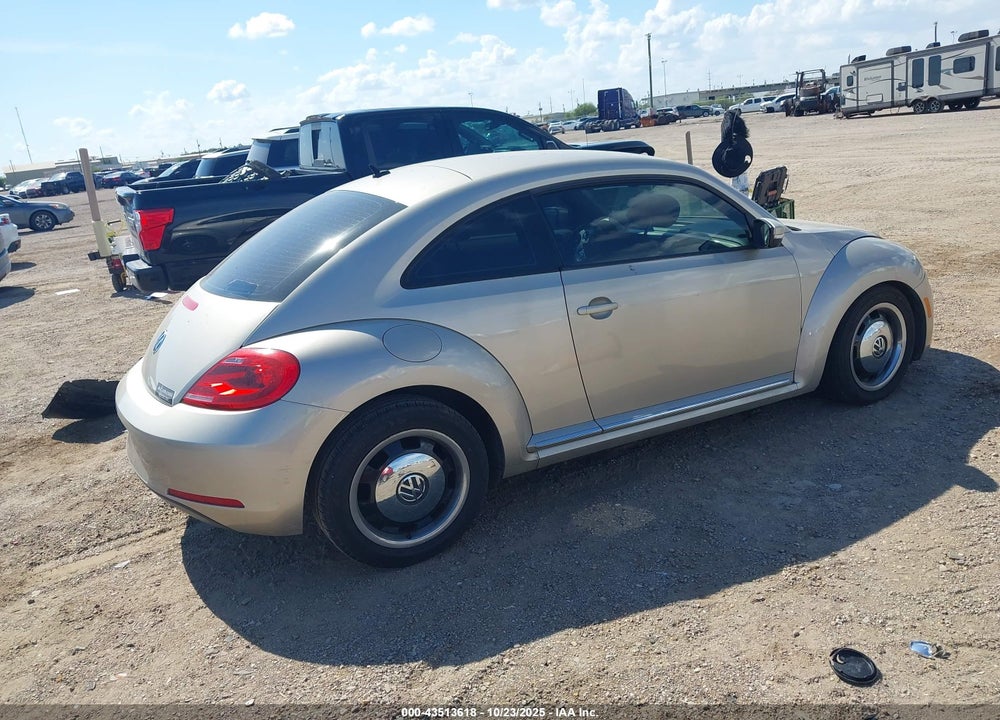2012 VOLKSWAGEN BEETLE VIN: 3VWJX7AT9CM663969