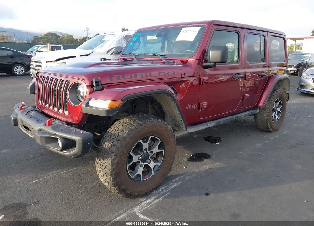 2021 JEEP WRANGLER UNLIMITED RUBICON 4X4 VIN: 1C4HJXFG8MW852662