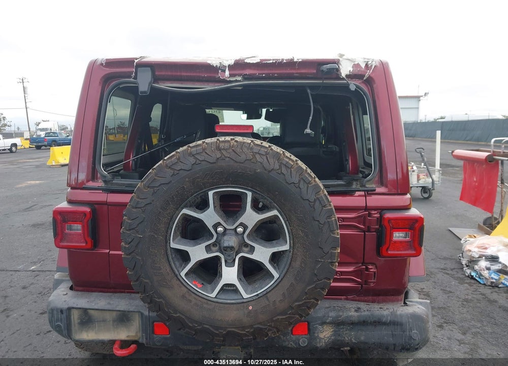 2021 JEEP WRANGLER UNLIMITED RUBICON 4X4 VIN: 1C4HJXFG8MW852662