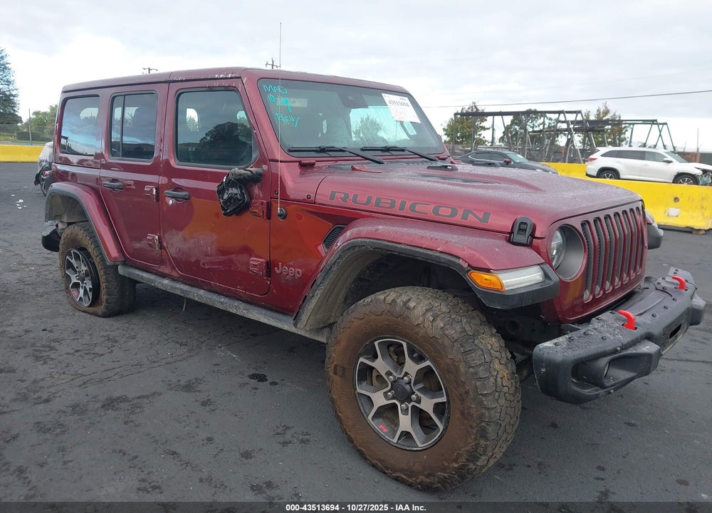 2021 JEEP WRANGLER UNLIMITED RUBICON 4X4 VIN: 1C4HJXFG8MW852662