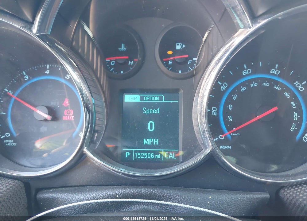 2015 CHEVROLET CRUZE VIN: 1G1PC5SB3F7198602