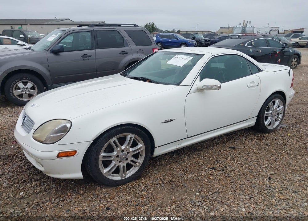 2004 MERCEDES-BENZ SLK 320 VIN: WDBKK65FX4F305803