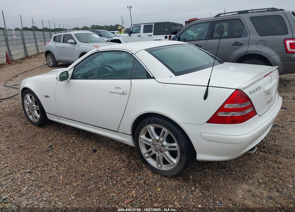 2004 MERCEDES-BENZ SLK 320 VIN: WDBKK65FX4F305803