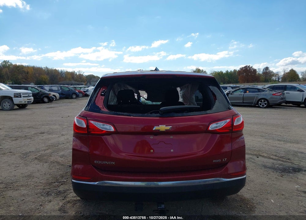 2019 CHEVROLET EQUINOX LT VIN: 2GNAXUEV2K6299746
