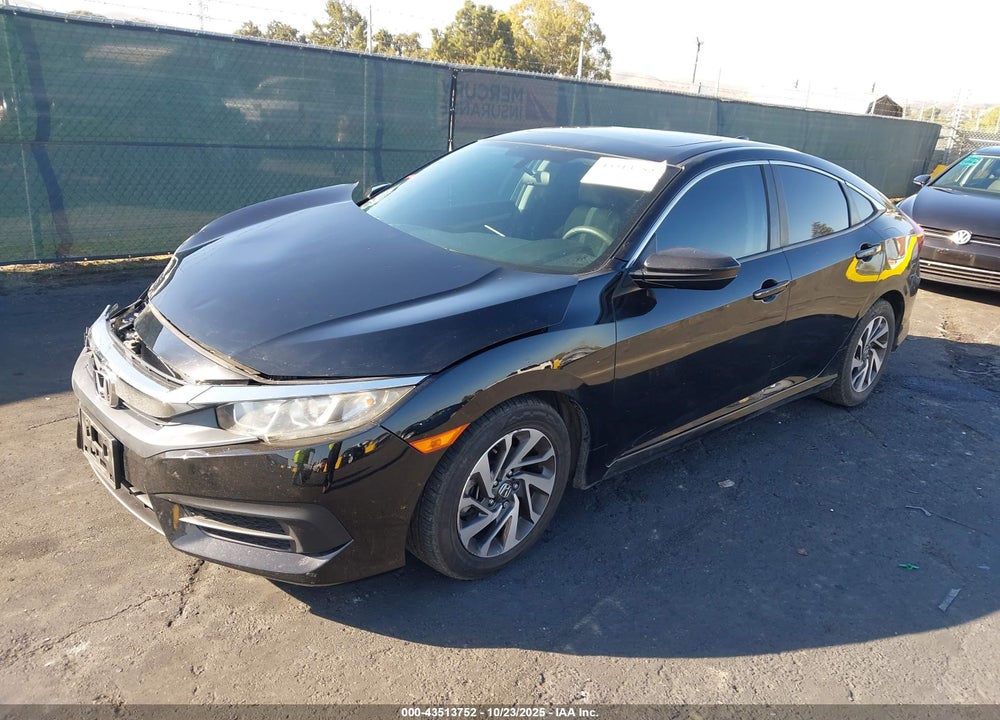 2017 HONDA CIVIC VIN: 2HGFC2F72HH514829