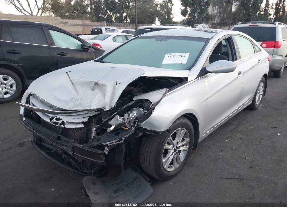 2013 HYUNDAI SONATA GLS VIN: 5NPEB4AC2DH652059