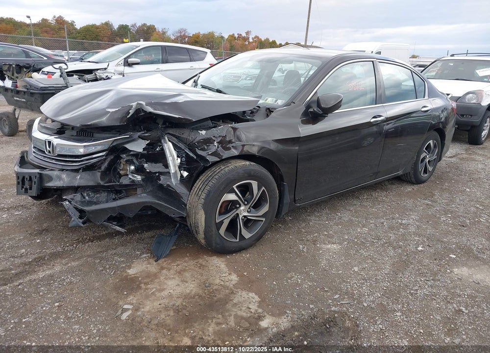 2016 HONDA ACCORD VIN: 1HGCR2F34GA209778