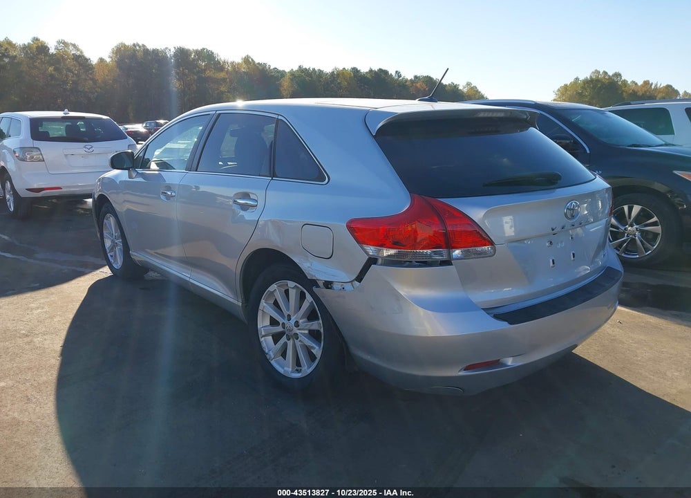 2012 TOYOTA VENZA VIN: 4T3ZA3BB4CU058343