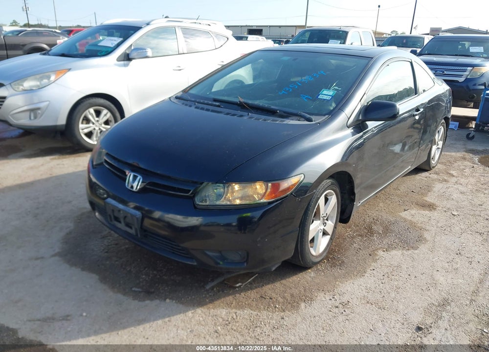 2007 HONDA CIVIC EX VIN: 2HGFG12837H512258