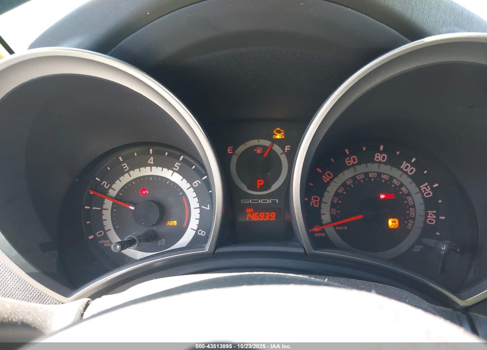2012 SCION TC VIN: JTKJF5C76C3025215