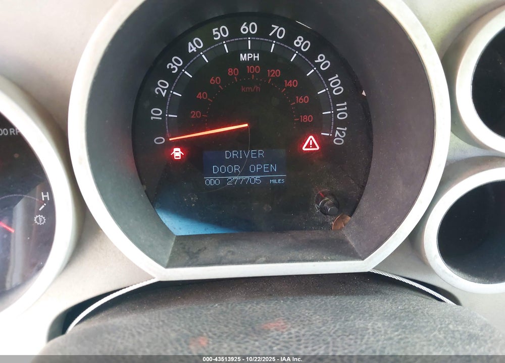 2007 TOYOTA TUNDRA LIMITED 5.7L V8 VIN: 5TBEV58137S466684