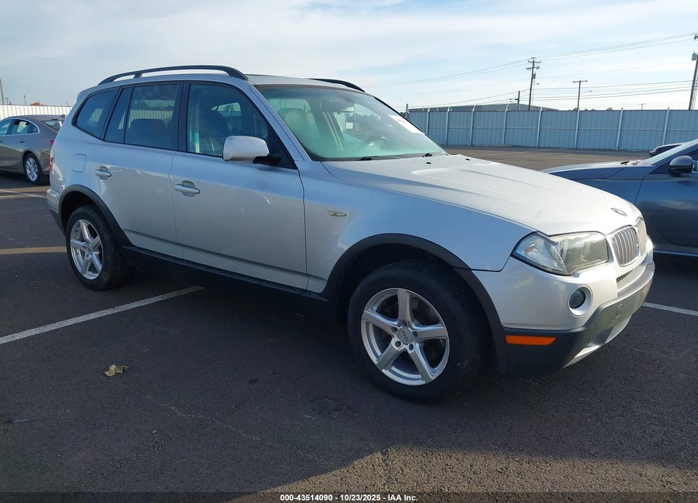 2008 BMW X3 3.0SI VIN: WBXPC934X8WJ20974