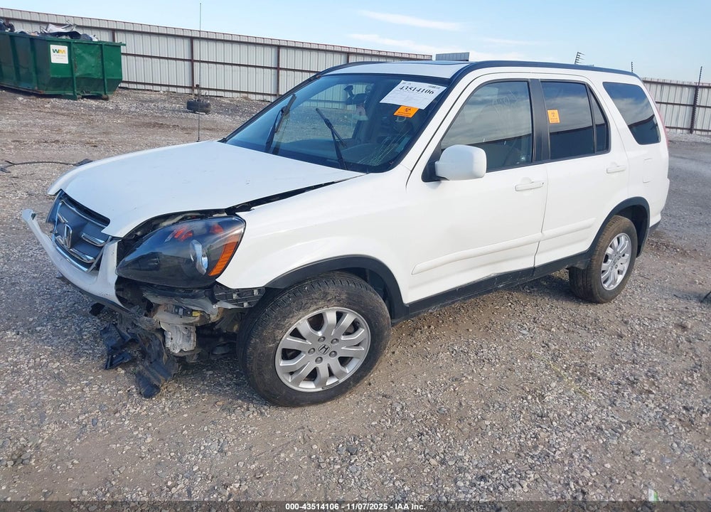2006 HONDA CR-V SE VIN: JHLRD78926C059536