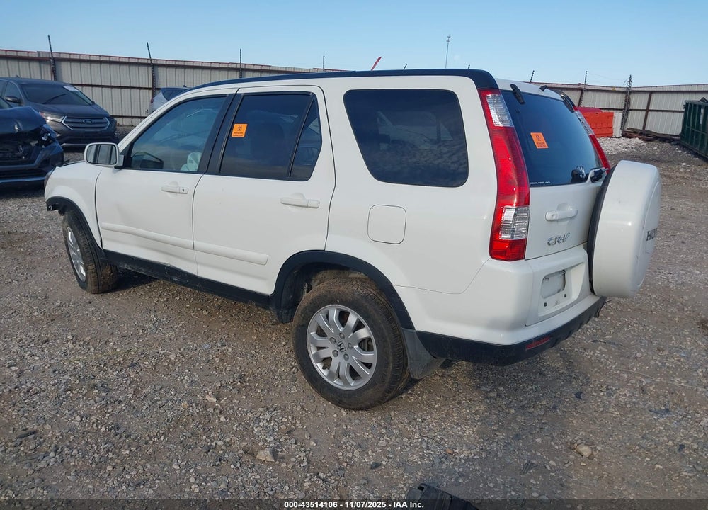 2006 HONDA CR-V SE VIN: JHLRD78926C059536