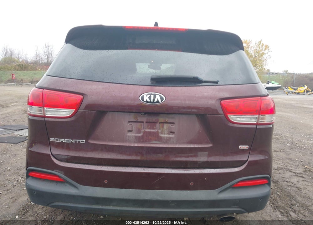 2016 KIA SORENTO 2.4L LX VIN: 5XYPGDA37GG144286