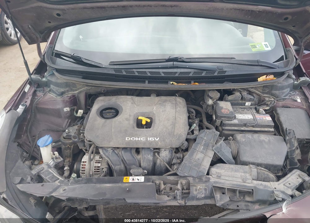 2017 KIA FORTE LX VIN: 3KPFK4A73HE076371