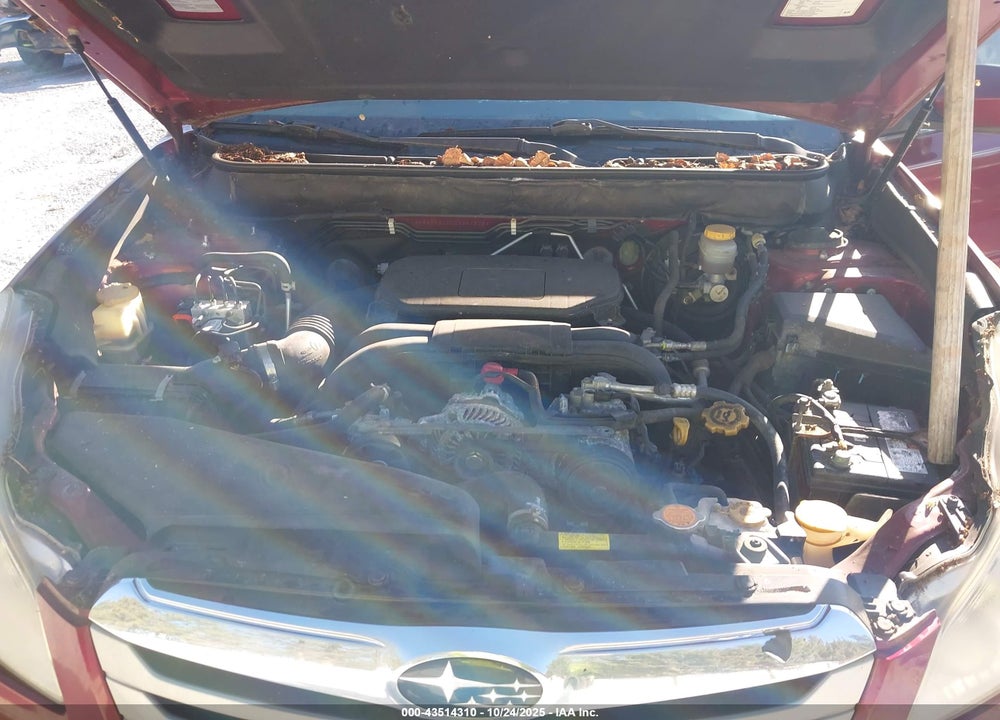 2012 SUBARU OUTBACK 2.5I PREMIUM VIN: 4S4BRBCCXC3291508