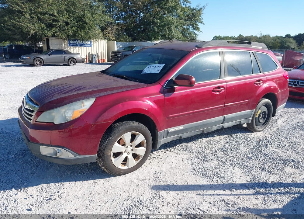 2012 SUBARU OUTBACK 2.5I PREMIUM VIN: 4S4BRBCCXC3291508