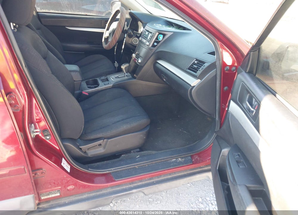 2012 SUBARU OUTBACK 2.5I PREMIUM VIN: 4S4BRBCCXC3291508