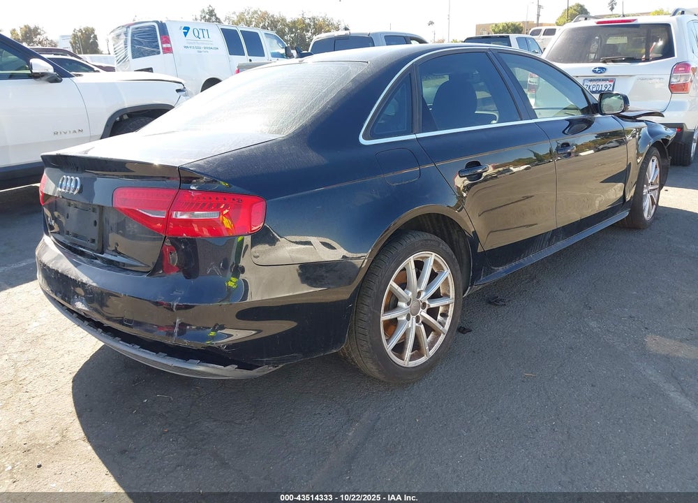 2015 AUDI A4 2.0T PREMIUM VIN: WAUAFAFL1FN019949