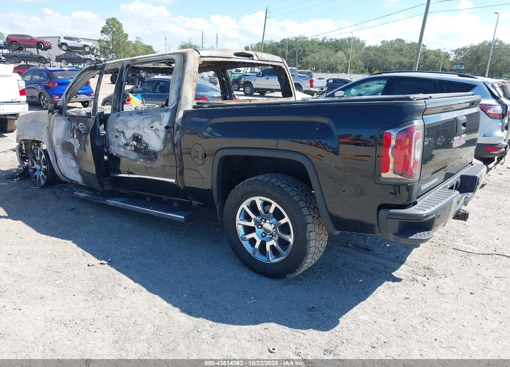 2017 GMC SIERRA 1500 DENALI VIN: 3GTU2PEJ4HG135222