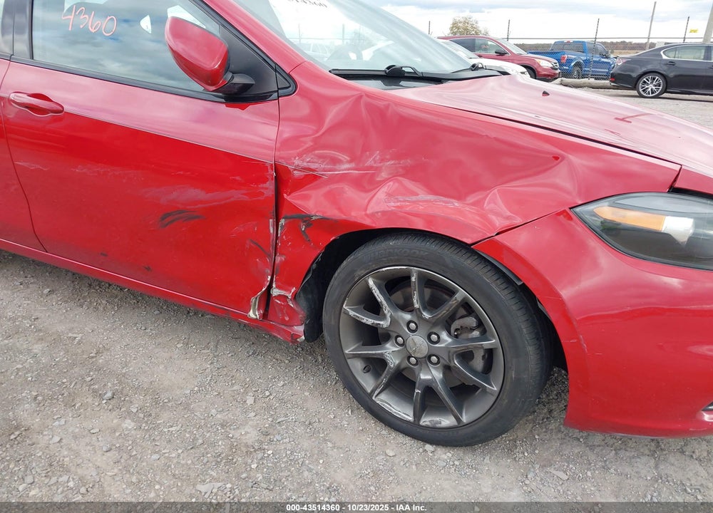 2013 DODGE DART VIN: 1C3CDFBA0DD204245