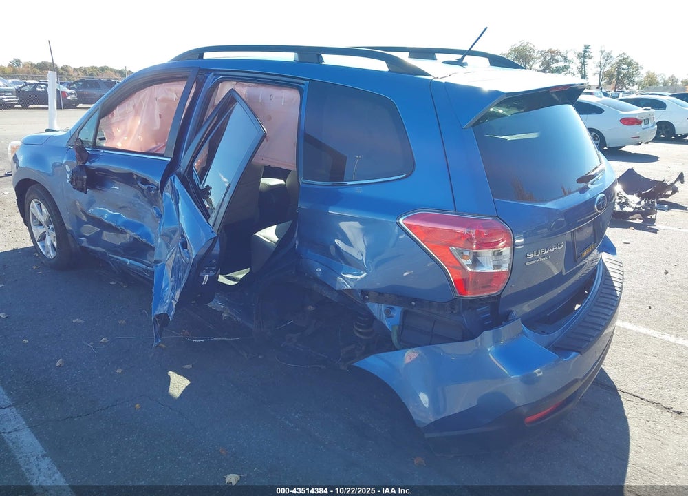 2015 SUBARU FORESTER 2.5I LIMITED VIN: JF2SJAKC7FH559396