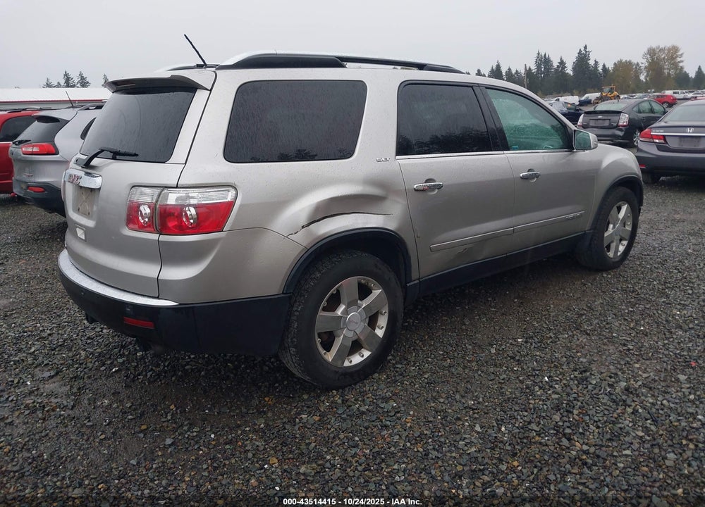 2007 GMC ACADIA SLT-1 VIN: 1GKER33707J173435
