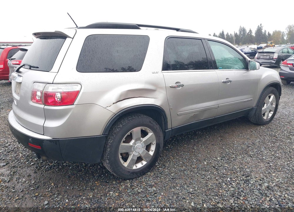 2007 GMC ACADIA SLT-1 VIN: 1GKER33707J173435
