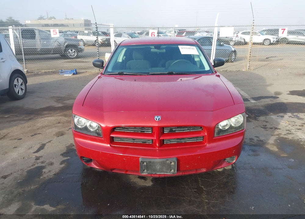 2008 DODGE CHARGER VIN: 2B3KA43R58H276531