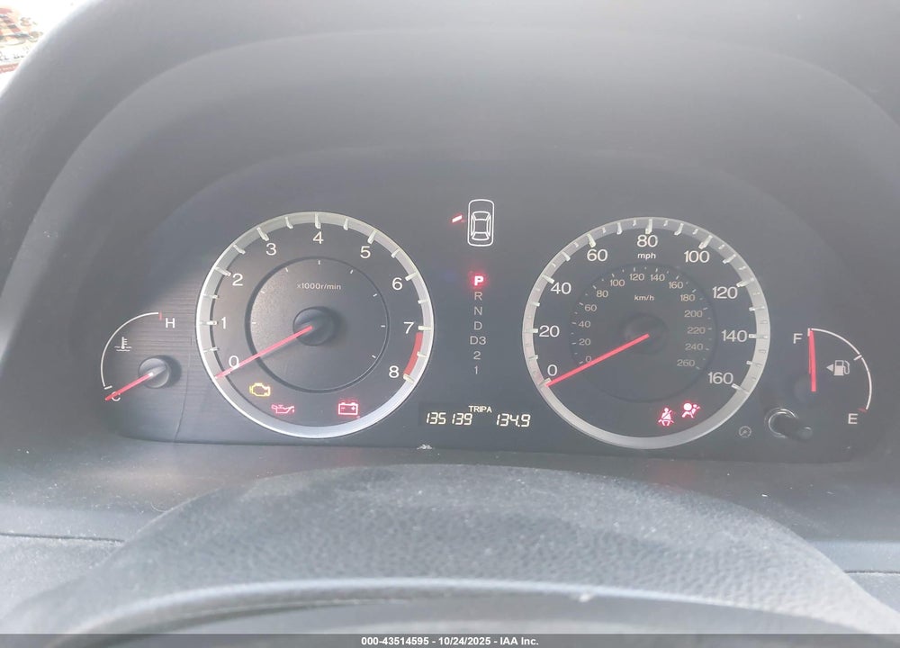 2008 HONDA ACCORD 2.4 EX-L VIN: 1HGCP26808A051801