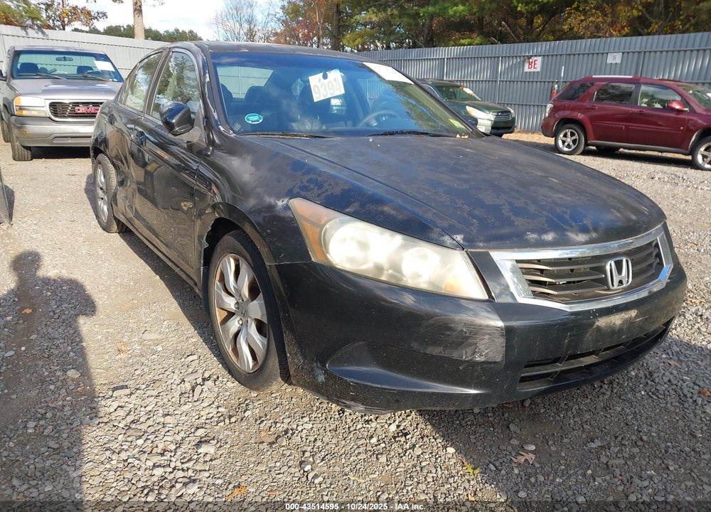 2008 HONDA ACCORD 2.4 EX-L VIN: 1HGCP26808A051801