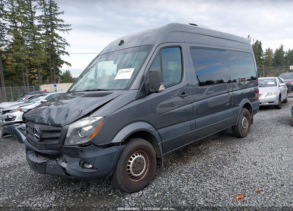 2017 MERCEDES-BENZ SPRINTER 2500 STANDARD ROOF V6 VIN: WDZPE7CD1HP574519