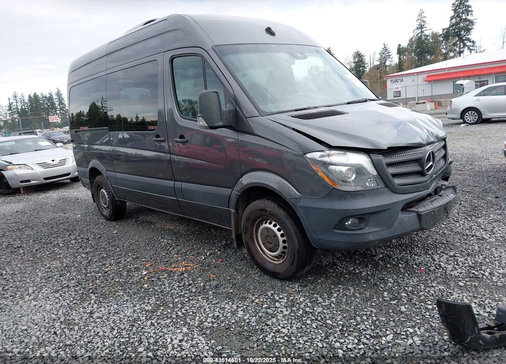 2017 MERCEDES-BENZ SPRINTER 2500 STANDARD ROOF V6 VIN: WDZPE7CD1HP574519