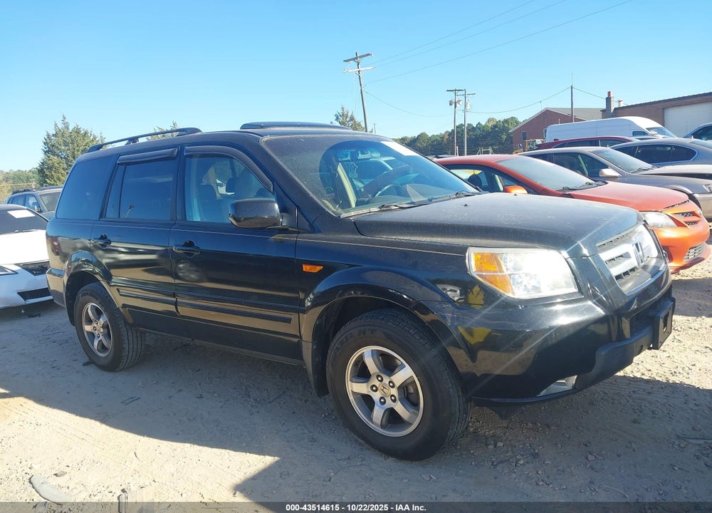 2007 HONDA PILOT EX-L VIN: 5FNYF28637B030255