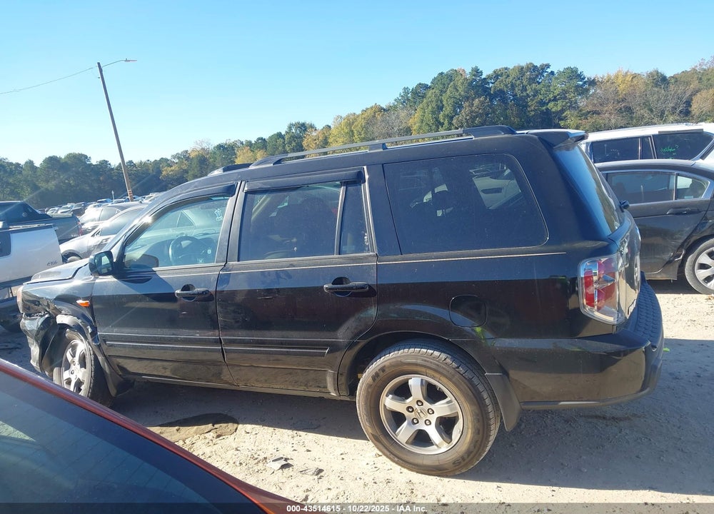 2007 HONDA PILOT EX-L VIN: 5FNYF28637B030255