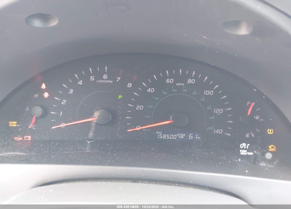 2007 TOYOTA CAMRY LE VIN: 4T1BE46K67U716894